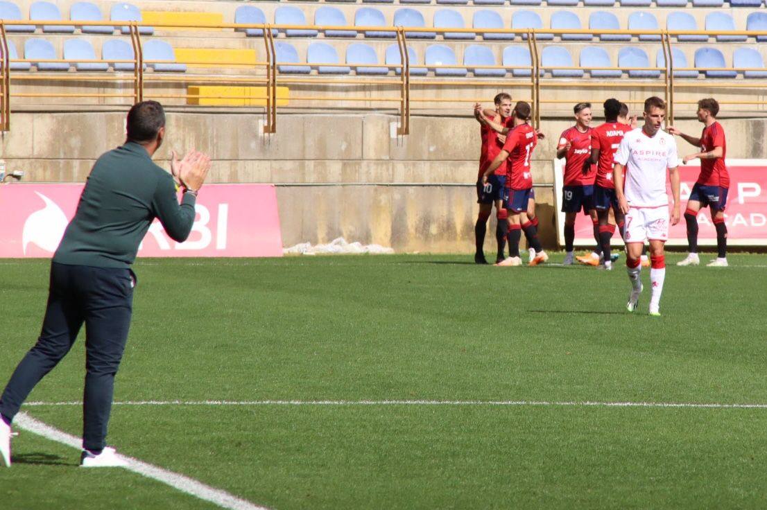 Las mejores imágenes del Cultural - Osasuna Promesas