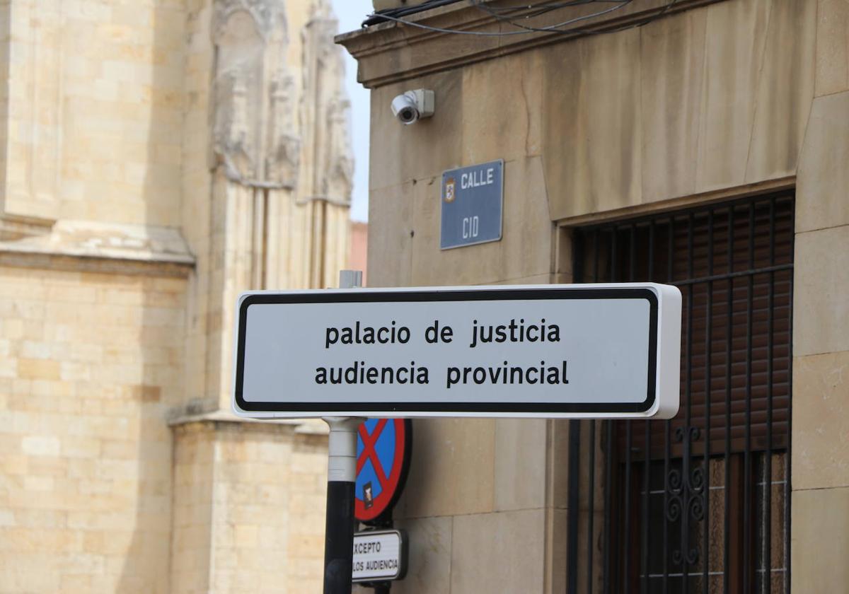 Audiencia Provincial de León, donde se celebrará el juicio.