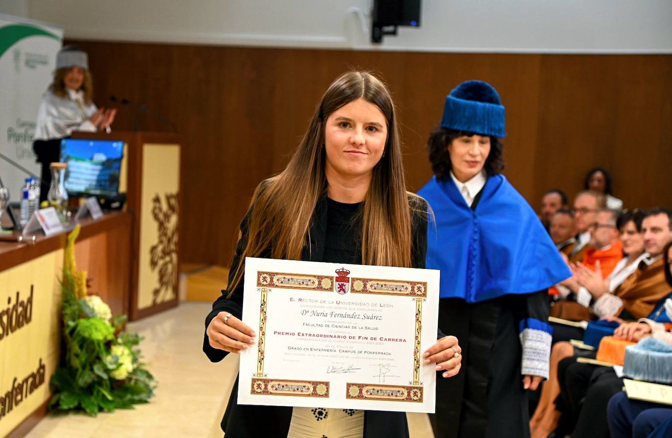Acto de apertura del curso en el Campus de Ponferrada de la ULE