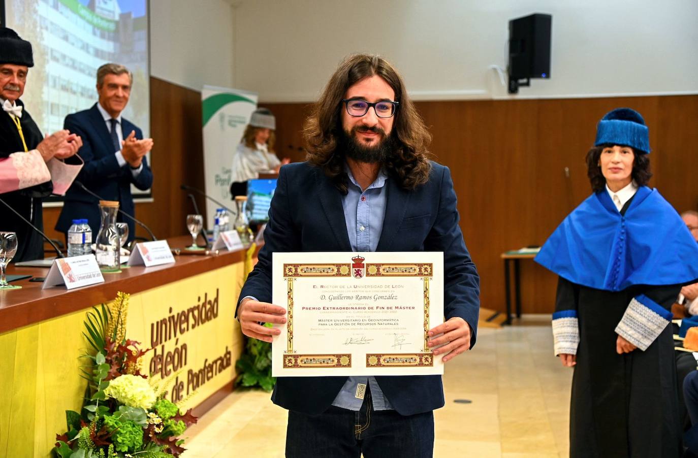 Acto de apertura del curso en el Campus de Ponferrada de la ULE