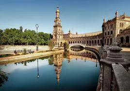 Plaza de España de Sevilla.
