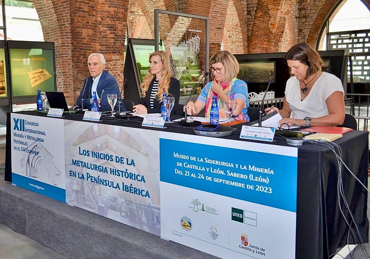 La viceconsejera de Acción Cultural, Mar Sancho, ha asistido al 'XII Congreso internacional sobre minería y metalurgia históricas en el suroeste europeo'.