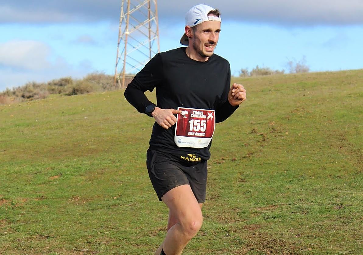 El atleta leonés Iván Álvarez.