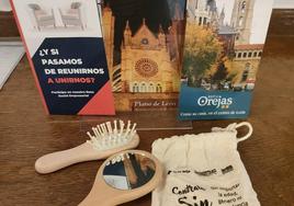 Amenities de los hoteles y alojamientos con los mensajes de la campaña.