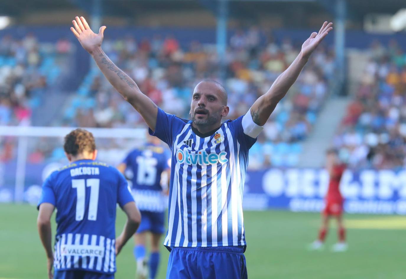 Las mejores imágenes del Ponferradina - Osasuna Promesas