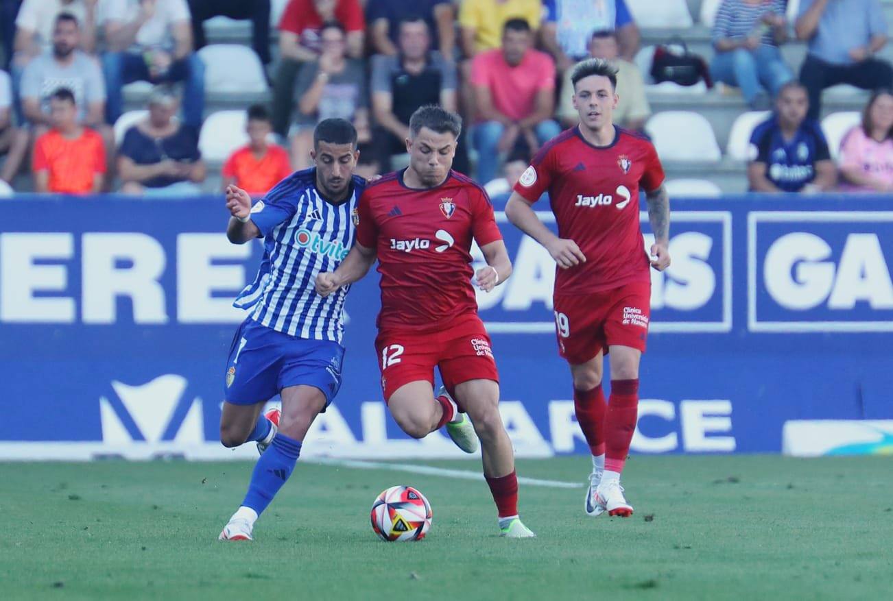 Las mejores imágenes del Ponferradina - Osasuna Promesas