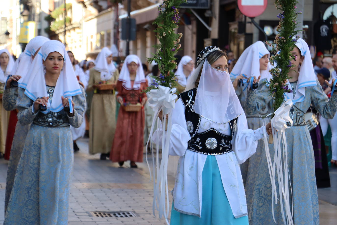 Ceremonia de las Cantaderas en la Catedral de León