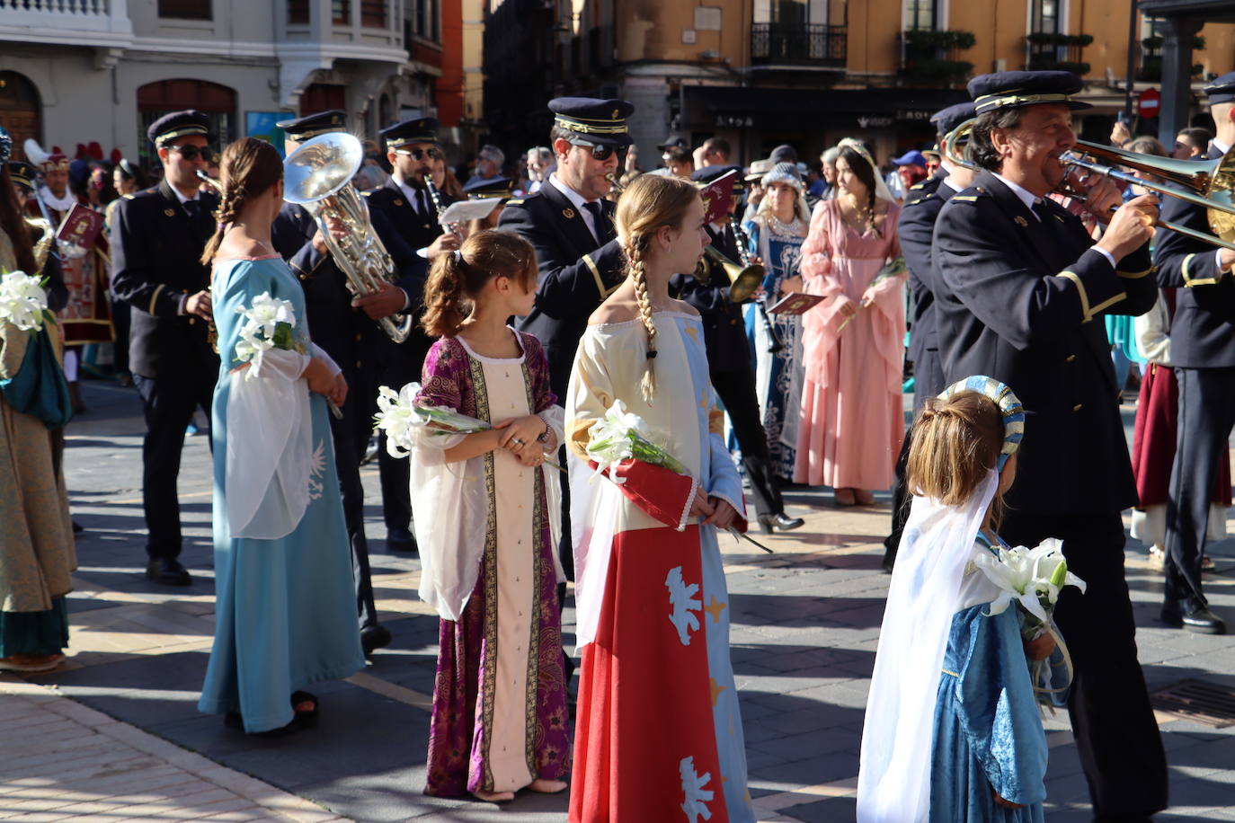 Ceremonia de las Cantaderas en la Catedral de León