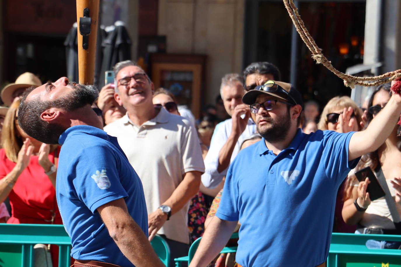 Desfile de pendones en León