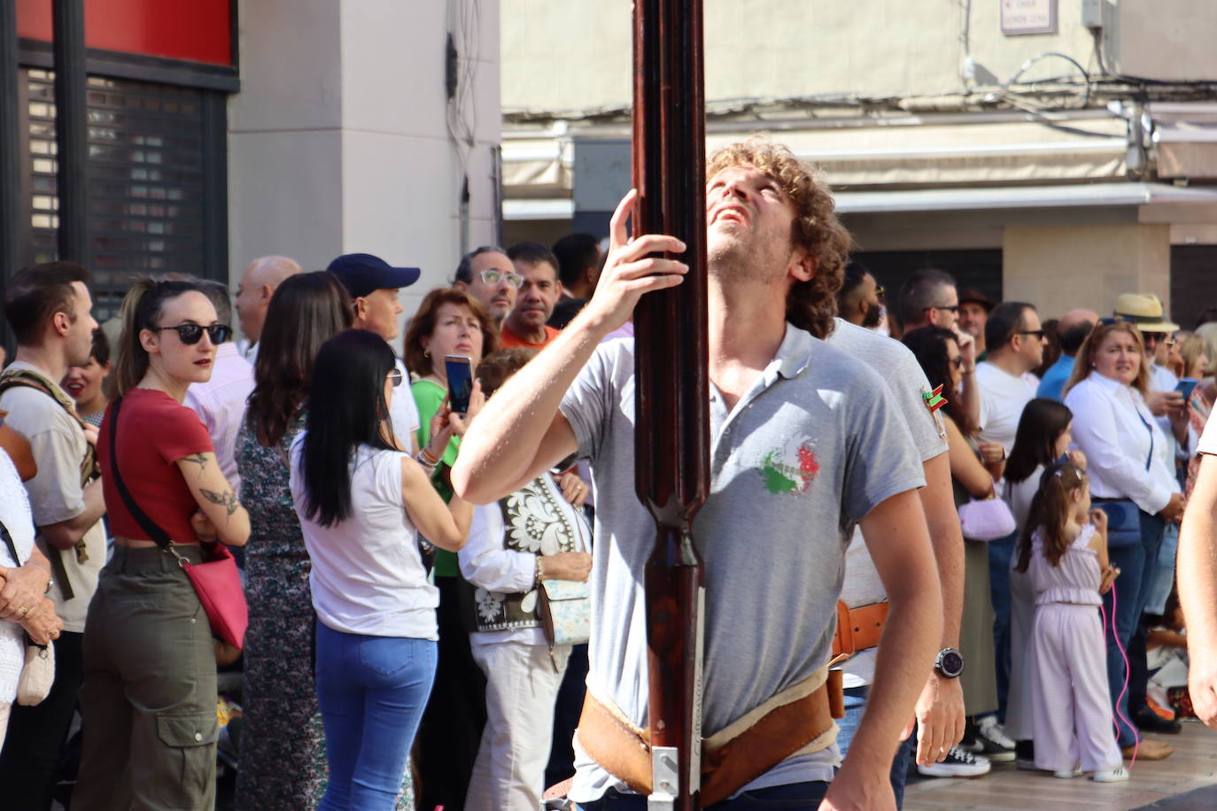 Desfile de pendones en León