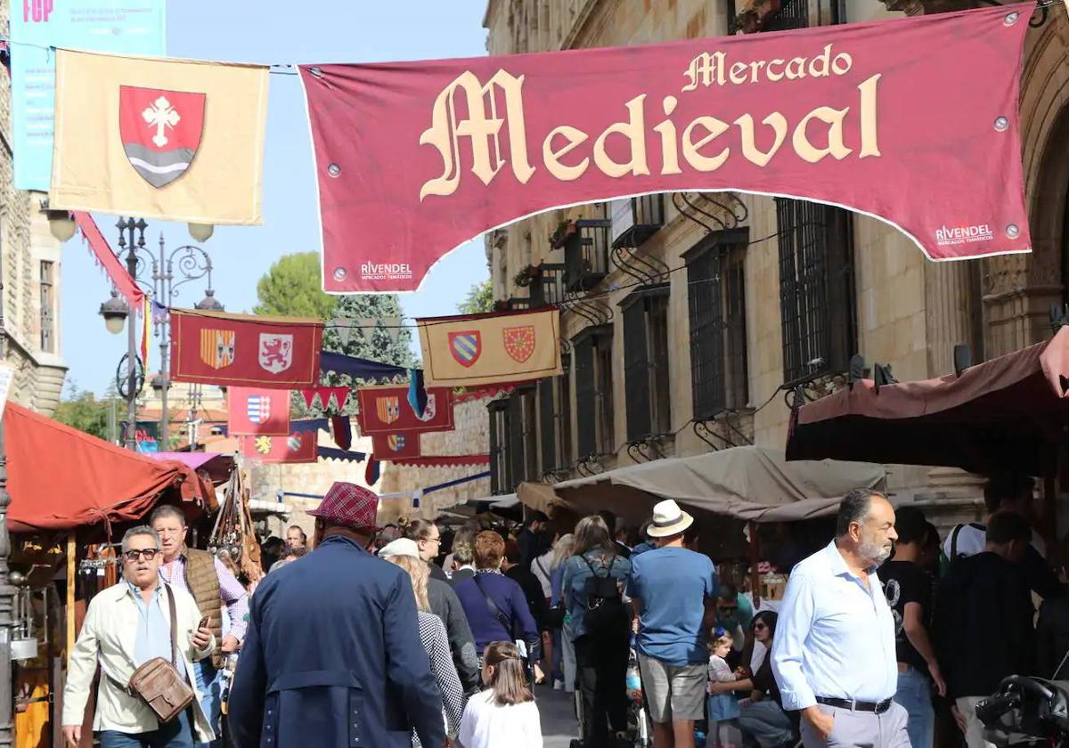 Mercado Medieval en León.