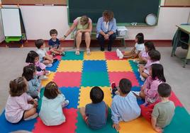 Imagen de un aula escolar.