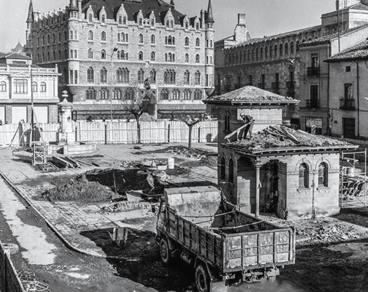 Plaza de las palomas 1971.