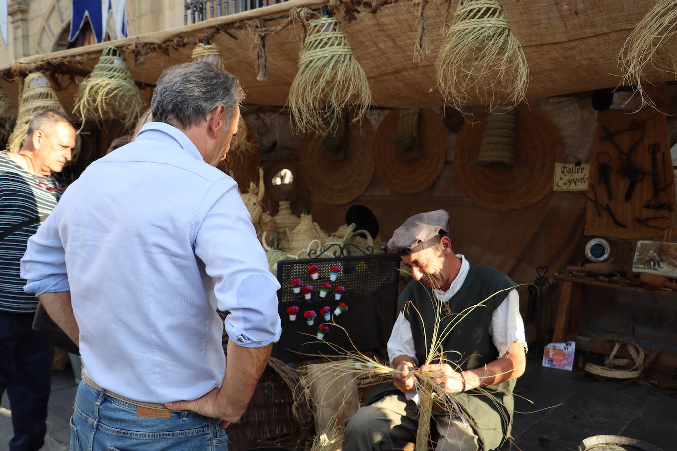 El Mercado medieval de las Tres Culturas servirá en estas jornadas de escaparate a artesanos y mercaderes