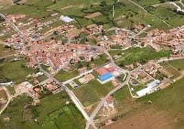 Imagen de archivo vista aérea de Sariegos.