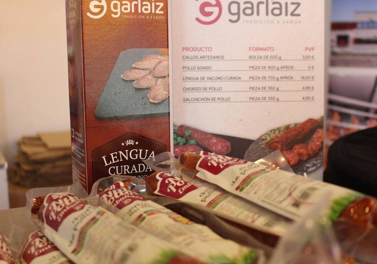 Garlaiz en la Feria de Productos de León