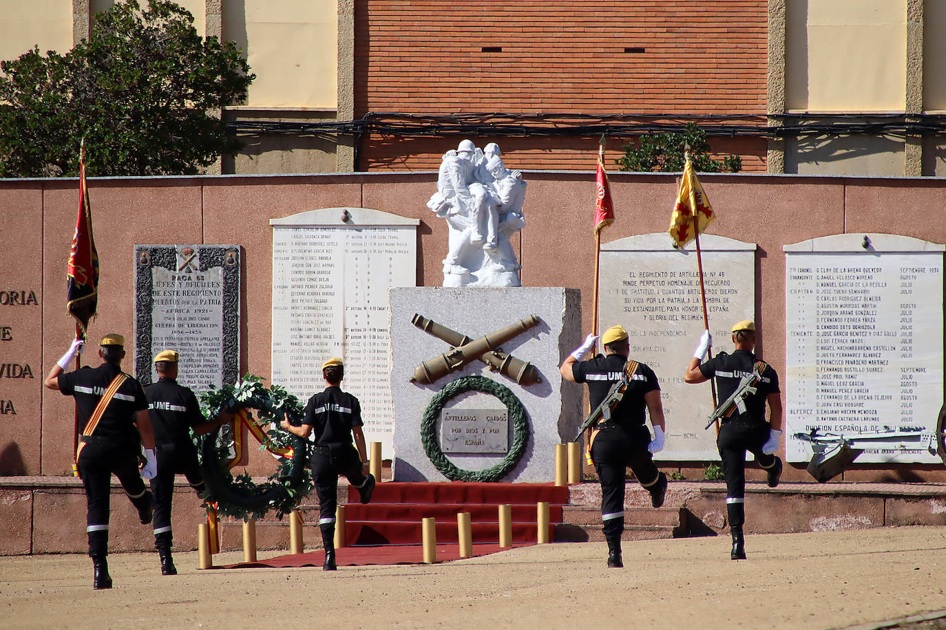 Celebración de la patrona de la UME