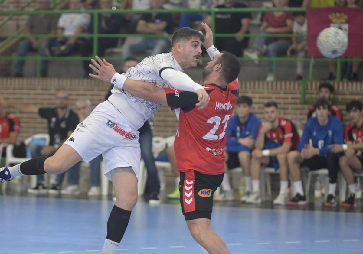 Juan Castro, en el partido ante Granollers de hace dos semanas.