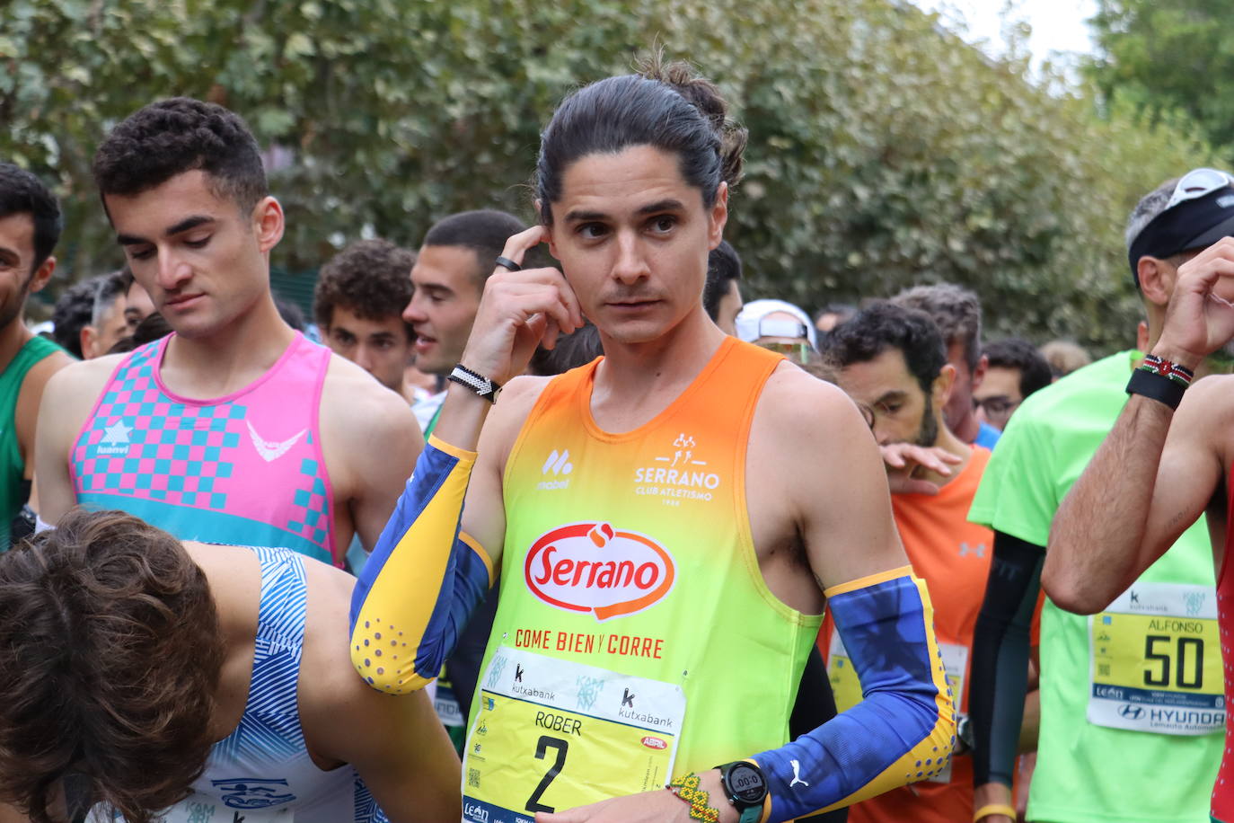 Salida y meta de los 10km de León