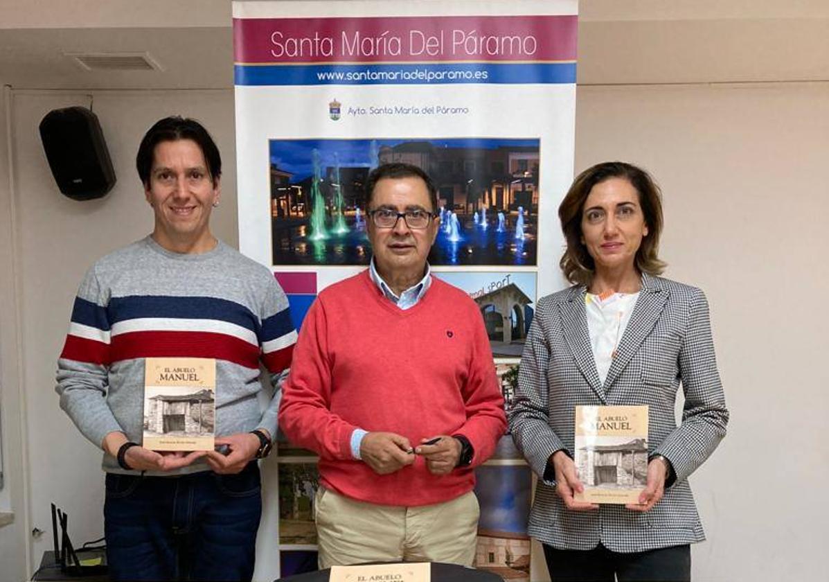 Presentación del libro en Santa María del Páramo.