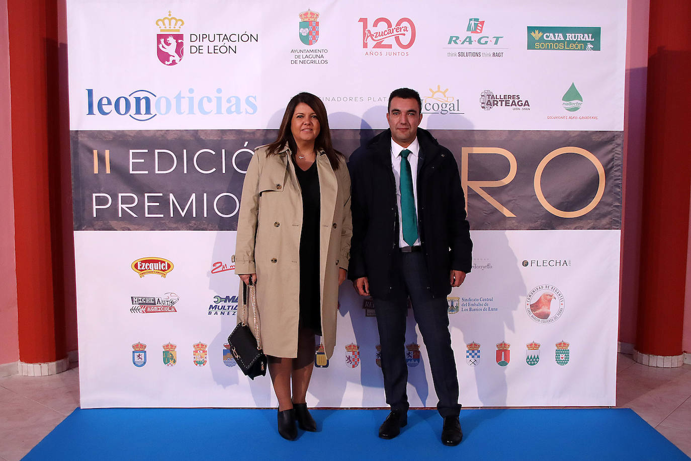 Eva Pérez y Diego Martínez, miembros de Caja Rural 