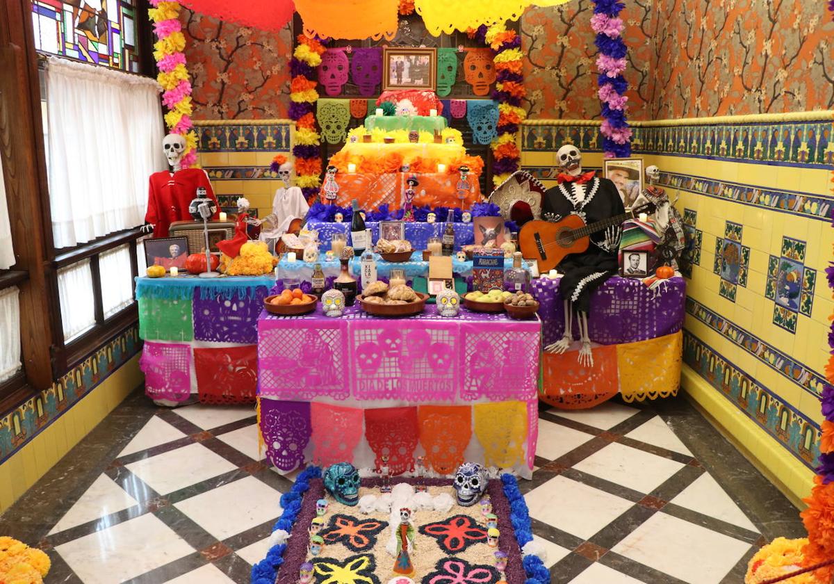 Altar de muertos en León