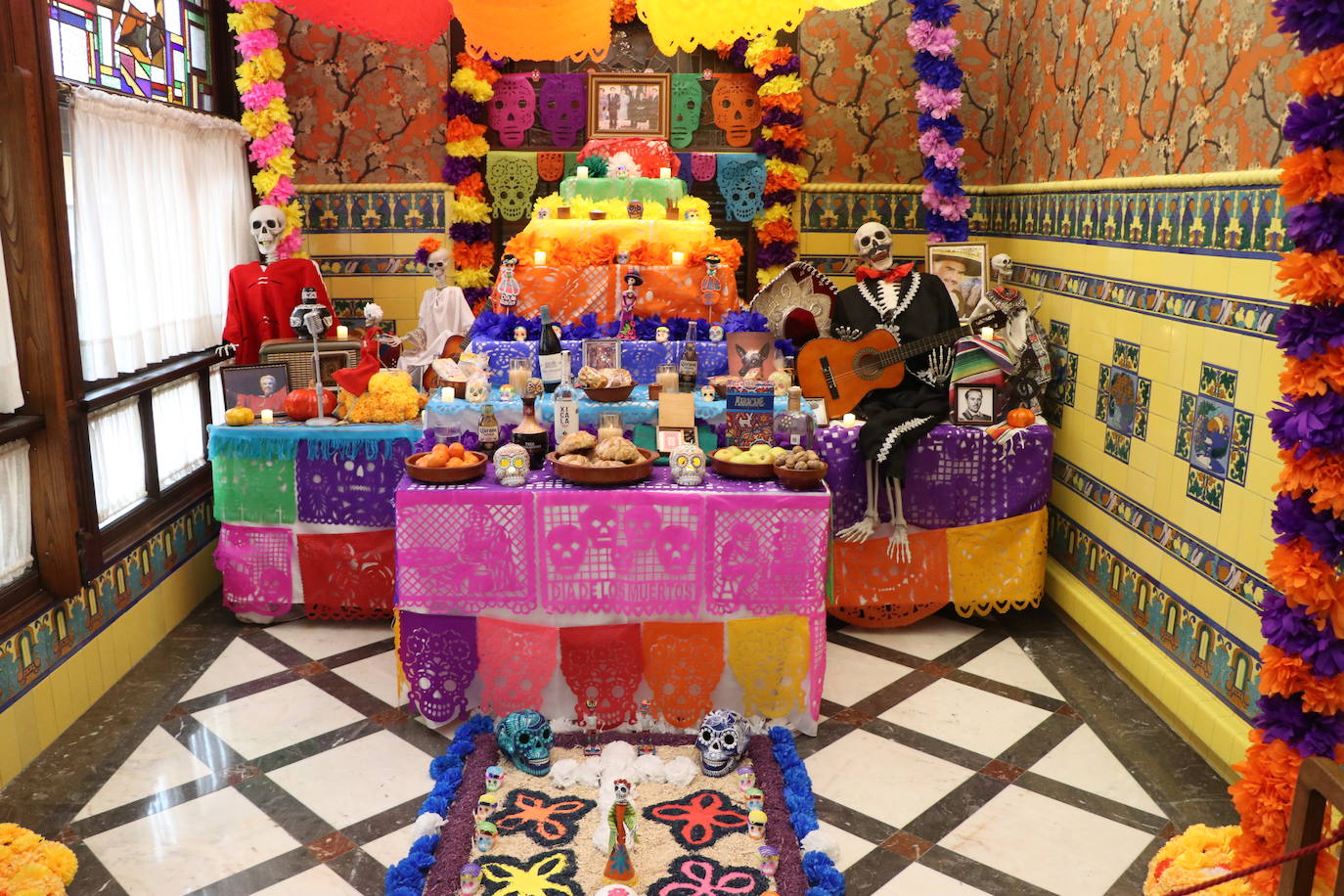 Altar de muertos en León