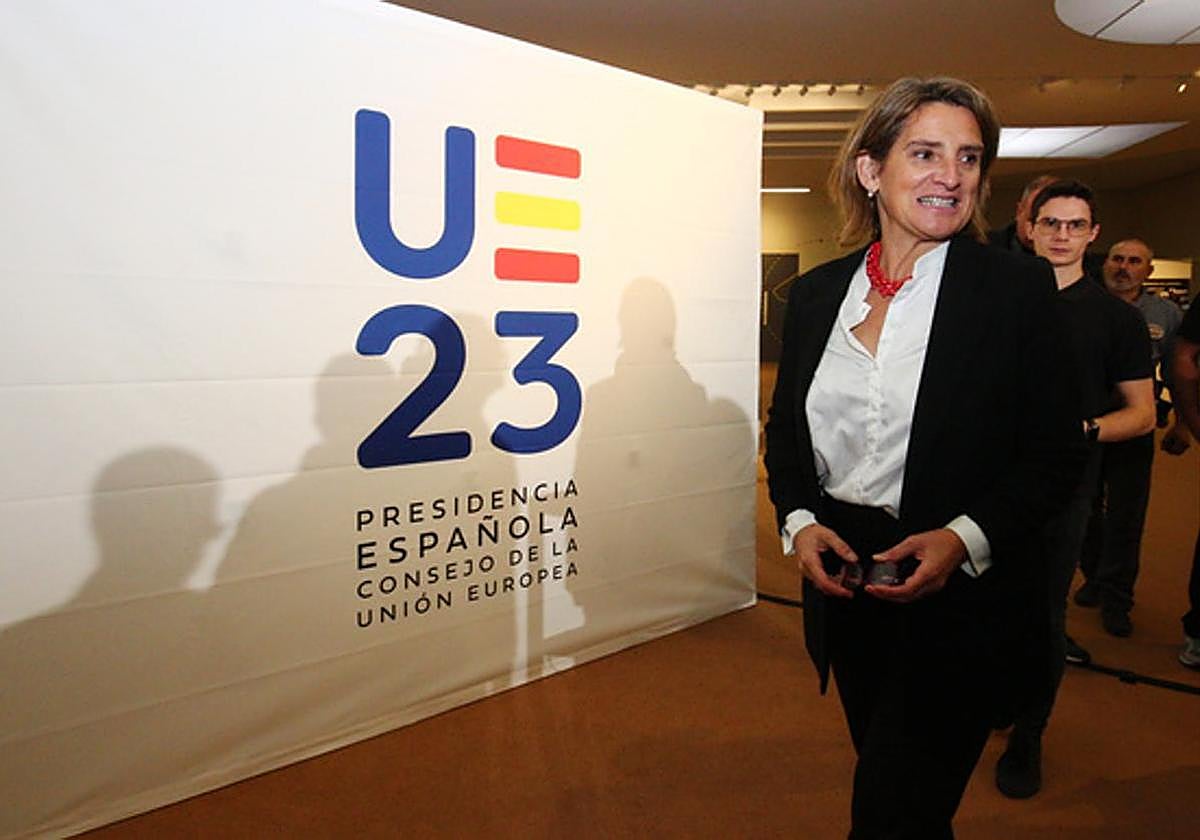 La ministra de Transición Ecológica y Reto Demográfico y vicepresidenta, Teresa Ribera.