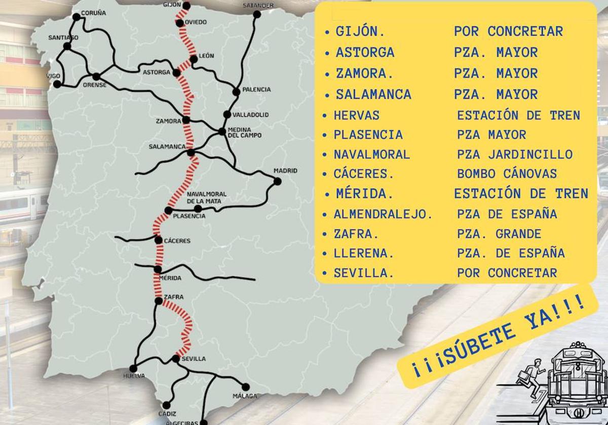 La manifestación de Astorga será el 4 de noviembre.