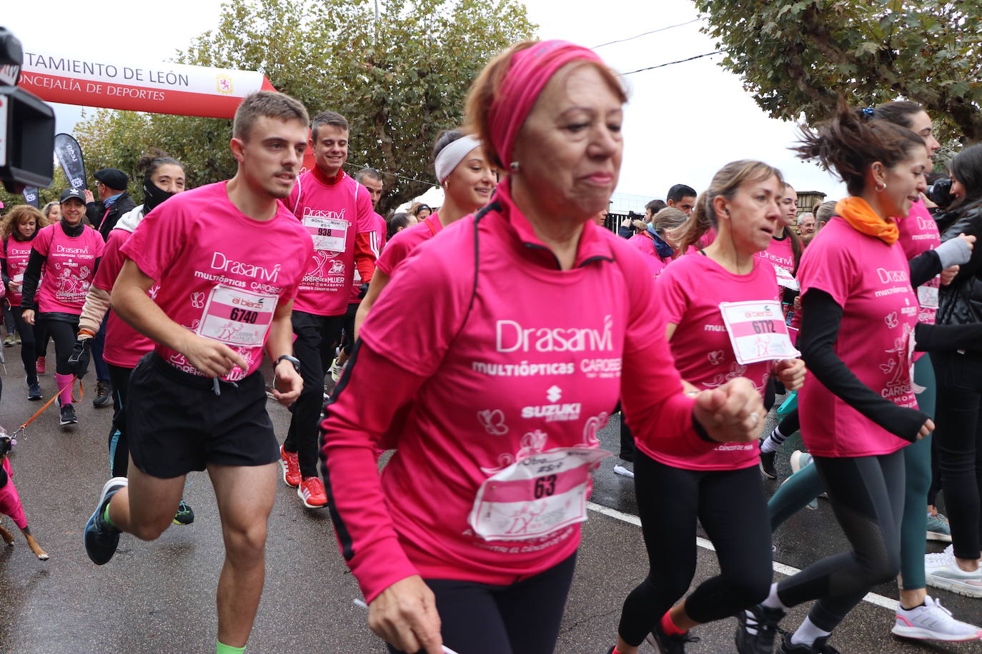 ¿Estuviste en la Carrera de la Mujer de León? Búscate