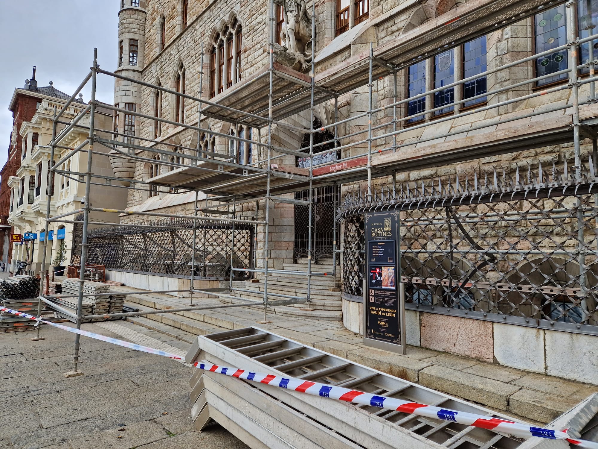 Obras en Botines