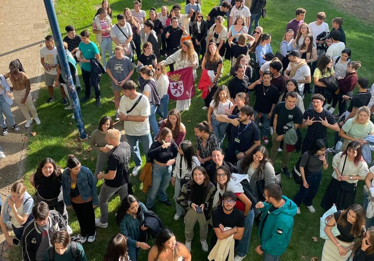 Alumnos internacionales en la ULE.