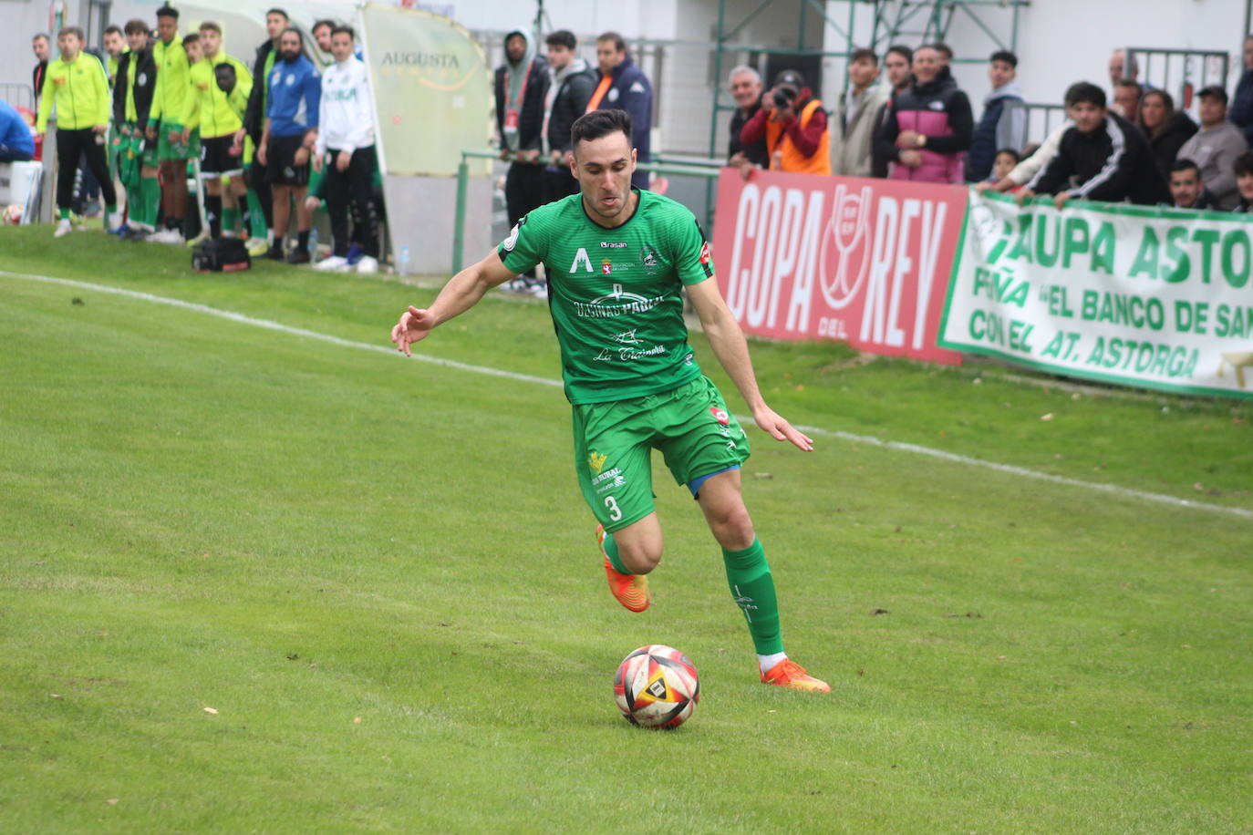 El Atlético Astorga vive el sueño de la Copa