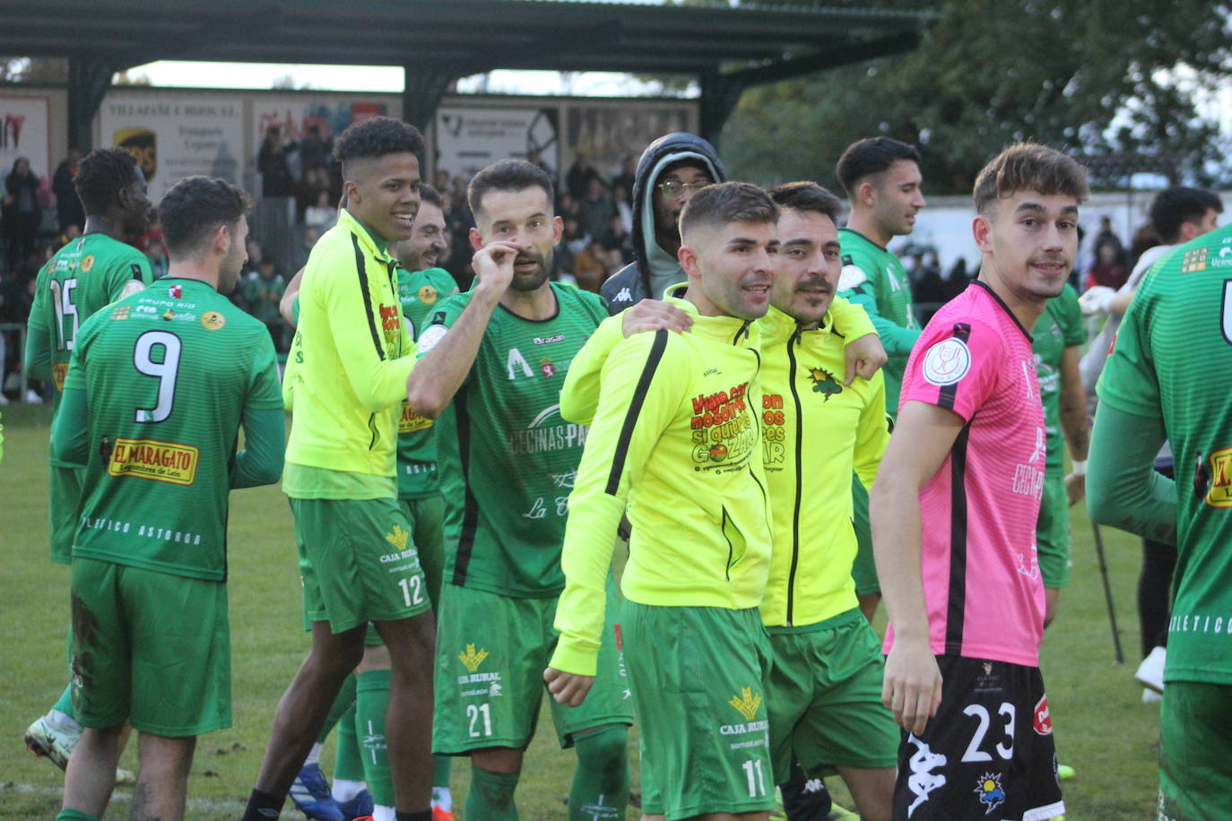 El Atlético Astorga vive el sueño de la Copa