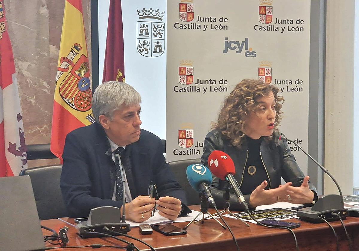 El delegado territorial de la Junta de Castilla y León en León, Eduardo Diego, presenta los datos de la resolución de la convocatoria de ayudas al alquiler del año 2022
