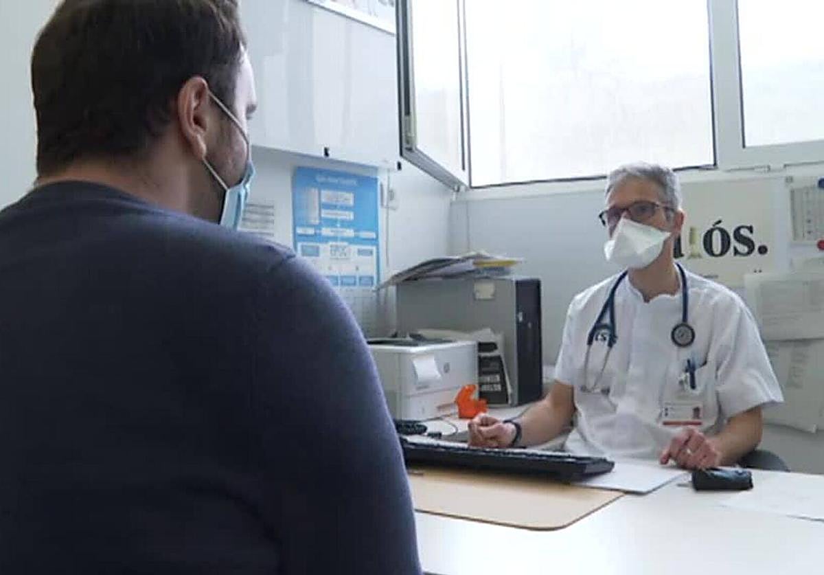 Paciente acudiendo a su centro de atención primaria