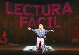 La obra 'Lectura fácil' de Alberto San Juan llega este jueves al Auditorio