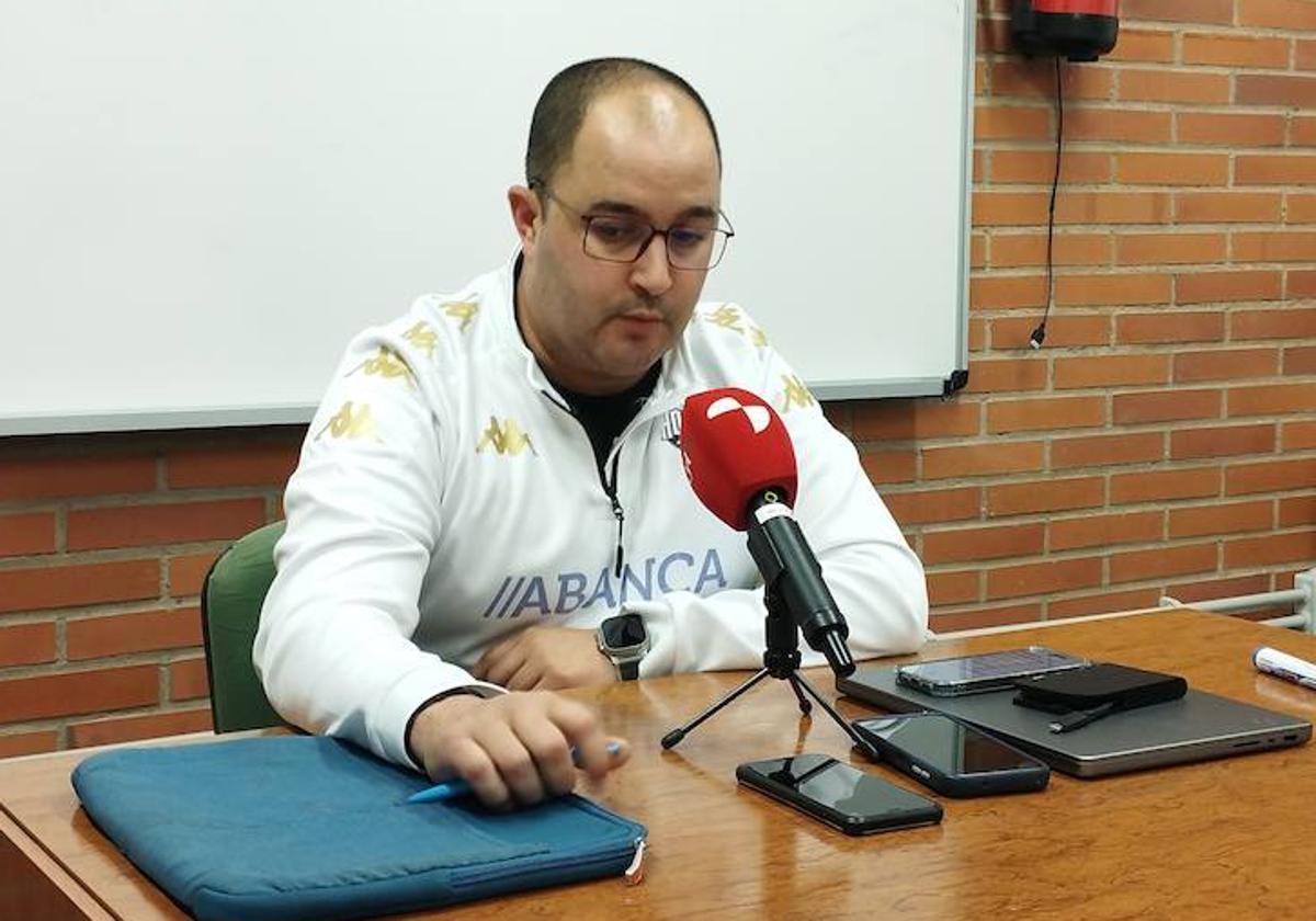 Dani Gordo compareció este martes ante los medios de comunicación