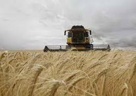 Explotación agropecuaria en Castilla y León.