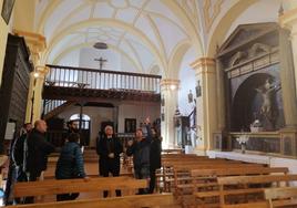 Recepción de obras de la iglesia de Vallecillo.