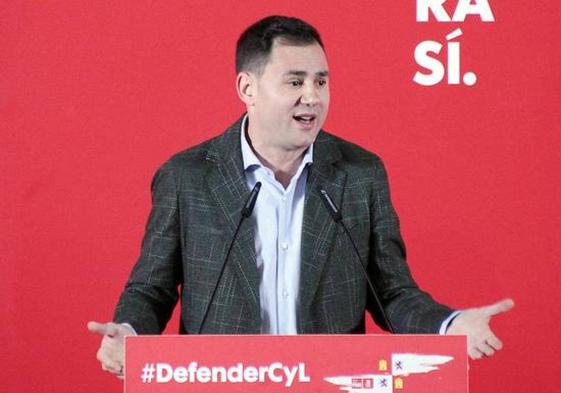 Imagen de archivo de Javier Alfonso Cendón, secretario general del PSOE de León.