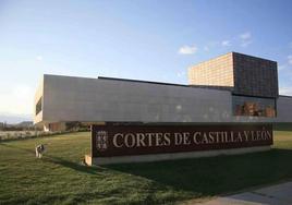 Exterior de las Cortes de Castilla y León en Valladolid.