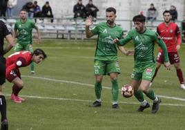 Imagen del partido de Copa del Atlético Astorga ante el Andorra del pasado 1 de noviembre.