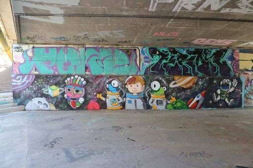 Murales para el pequeño Darío