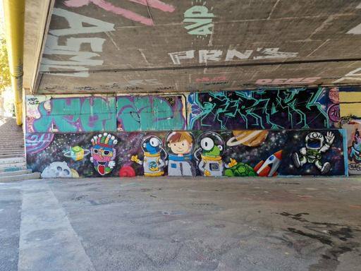Murales para el pequeño Darío