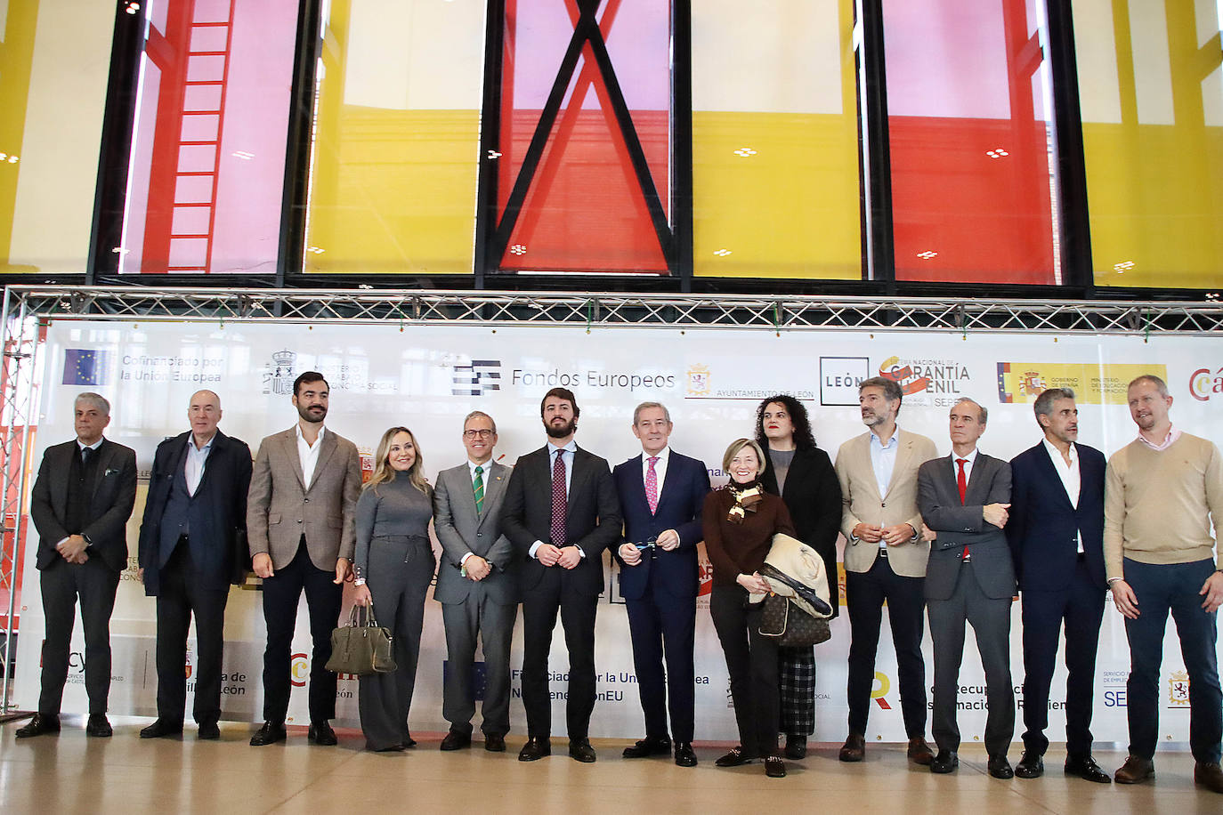 Inauguración de la Feria del Empleo de León