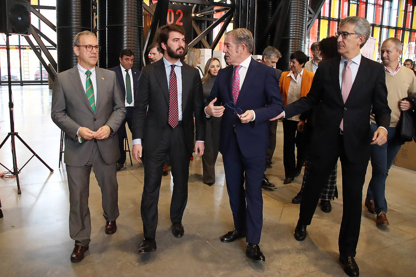 Inauguración de la Feria del Empleo de León