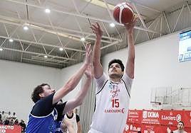 Sergio Martínez, en un partido con la Cultural.