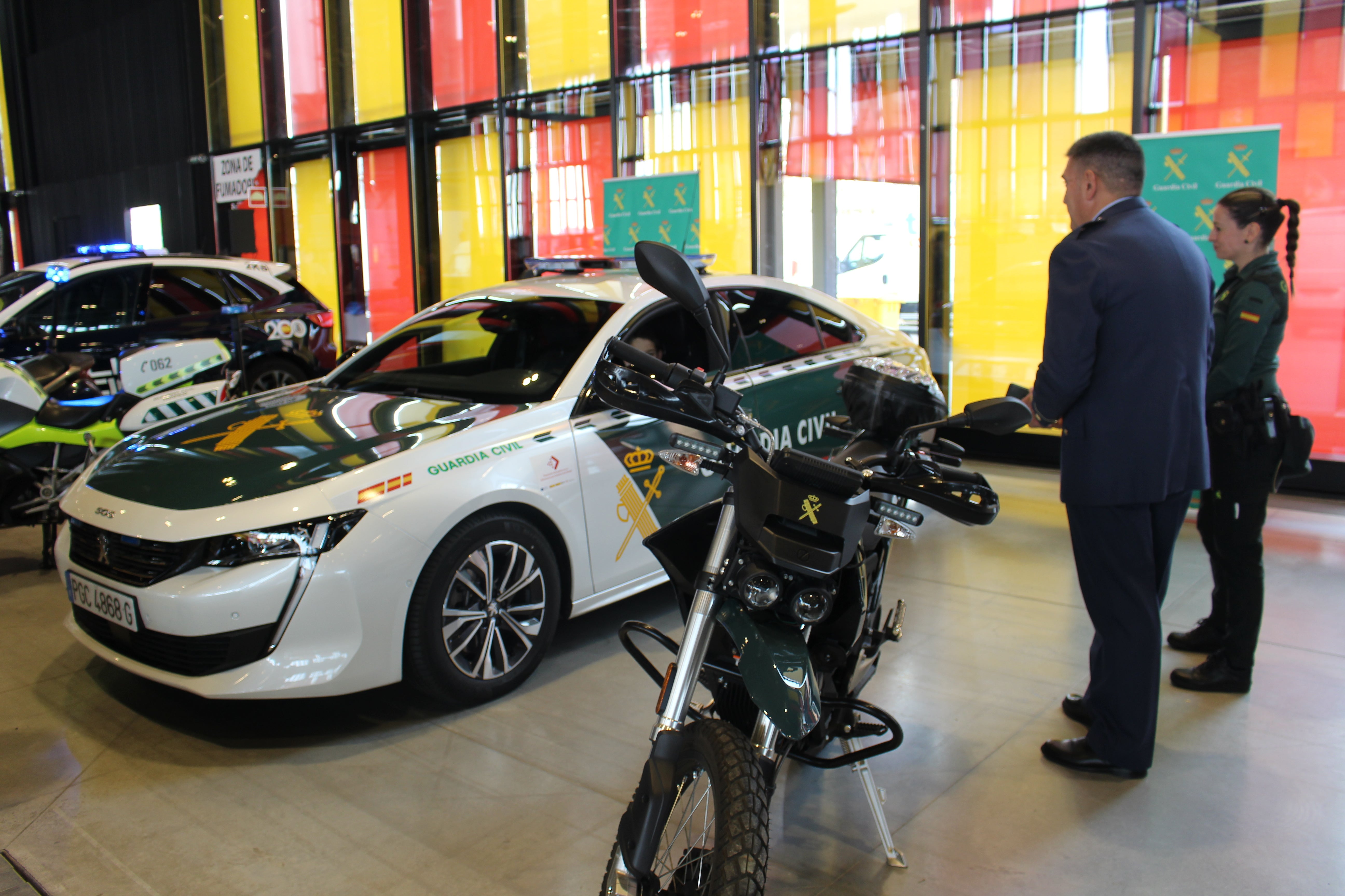 Stand de la Guardia Civil.