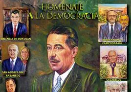 Un homenaje a la democracia en forma de retratos